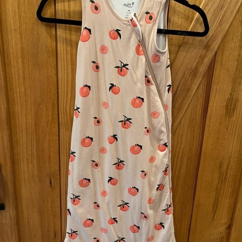 Kyte Baby Peach Print Sleep Sack